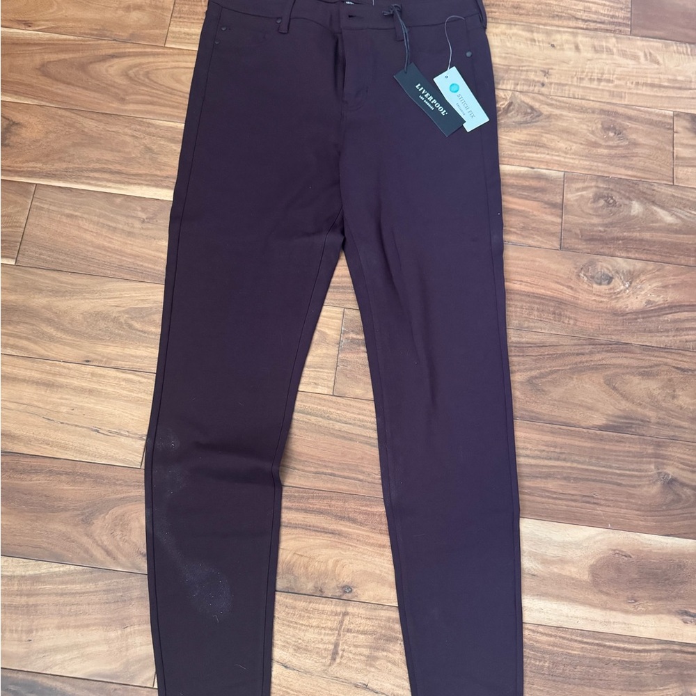 Liverpool Women's Dark Purple Skinny Jeans